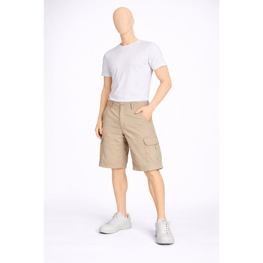 The North Face Mens Cargo Shorts Tan Nylon Hiking Size 40 outdoor, gorpcore